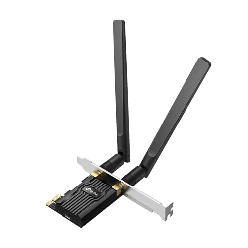 TP-Link AC1200 PCIe WiFi Card for PC |Bluetooth 4.2 |Dual Band Wireless Network Card (2.4Ghz / 5Ghz) | for Gaming, Browsing, Streaming etc.- Supports
