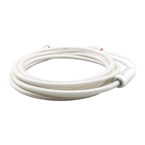 Cable de sonido 4 pines DIN a 2RCA con conductor recubierto de plata para interconexión 5