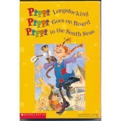 Pippi Longstocking, Pippi Goes On Board, Pippi ... 0590663925 Book Cover
