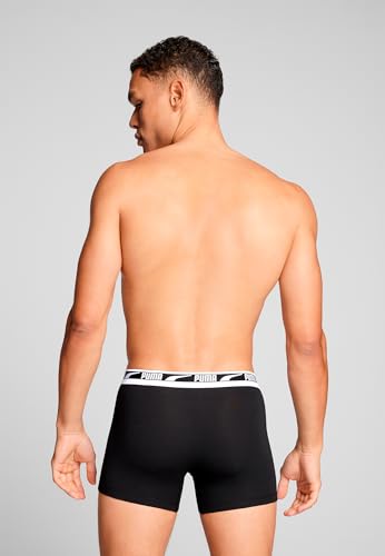 PUMA Everyday Multi Logo Boxer 2 Units M, Schwarz, M – Ansicht 2