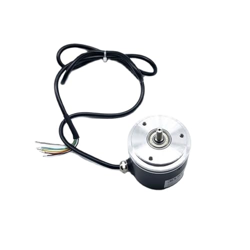 Codeur rotatif incrémental pour automatisme industriel avec axe 6mm bride synchrone 300ppr - 6