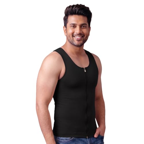 Image of dermawear Men Zenrik-G Gynaecomastia Shapewear Vest for Chest and Abdomen