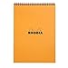 RHODIA 18500C - Bloc-Notes à Spirale (Reliure Intégrale) Orange - A4 - Petits Carreaux - 80 Feuilles Détachables , Papier Clairefontaine 80G ,Couverture en Carte Enduite Souple et Résistante - Classic