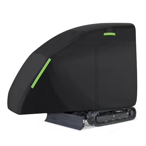 Couverture mini pelle 210D Oxford imperméable pour bâche de protection extérieur noir - 2