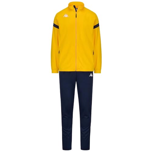 KAPPA4FOOTBALL DALCITO - Trajes Deportivos - Chándal - Hombre - AMARILLO CROMO-AZUL MARINO