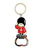 10 London Keyrings Souvenir Gift KeyChains Key Chain - England Union Jack Red Bus Big Ben Telephone Post Box Key Ring - Bottle Opener Keyring #4