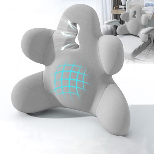 Lumbar Support Pillow for Office Chair, Back Support Pillow for Car, Chair