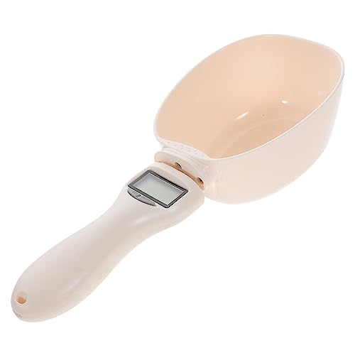 UTHCLO 1 Cuchara Medidora Electrónica Para Gatos Lindas Tazas Medidoras Electrónicas Para Mascotas Taza Medidora De Alimentos Cuchara Medidora Para Comida De Mascotas Suministros