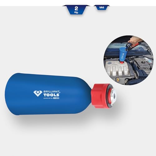 BRILLIANT TOOLS BT711130 Öleinfülltrichter mit Adapter für VAG [Powered by KS Tools] – Ansicht 2