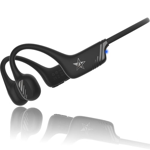 Open-Ear Bluetooth Bone Conduction Sport Headphones Sweat...