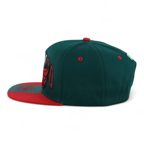 Image of Hecho En Mexico Eagle 3D Embroidered Flat Bill Snapback Cap