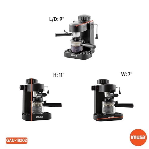 Imusa GAU-18202 4 Cup Espresso/Cappuccino Maker,120 Volts thumb #8
