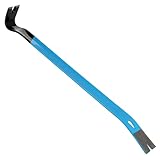 OX Pro OX-P095221 Handliche Stemmeise, 533 mm, robuste geschmiedete Stahl-Hebelstange mit abgeschrägten Nagelschlitzen, extra breite Klinge für reduzierte Oberflächenschäden, Werkzeug mit hoher