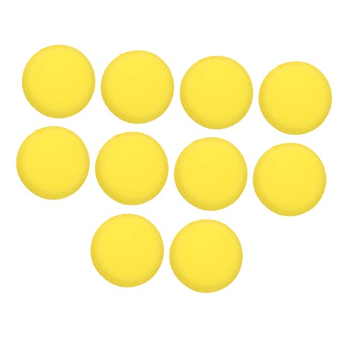 HAWILLOSCH 10Pcs Round Art Painting Sponges for Washable Graffiti Tools for Pottery Ceramics and Crafts Smooth Surface Easy to Clean for Parent Activities