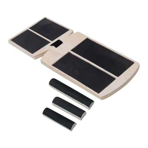 Balance Board Foot Trainer Balance Board, Balance Board Multifuncional Flexibilidad y Fitness - Balance Board para Danza, Ejercicio, Yoga, Surf, Fisioterapia para Entrenamiento, Ejercicio