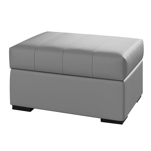 ZPRYZHD Baul Almacenaje Dormitorio, Bancos con Espacio de Almacenamiento y Compartimento Oculto, Banco de Entrada, para Sala de Estar, Dormitorio y Entrada(Gray,15.7in/40cm)