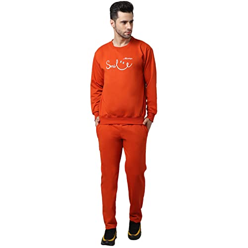 Image of Mack Jonney Fleece Printed Tracksuit Co-ord Set for Men-SW 44 LOWER 02-P
