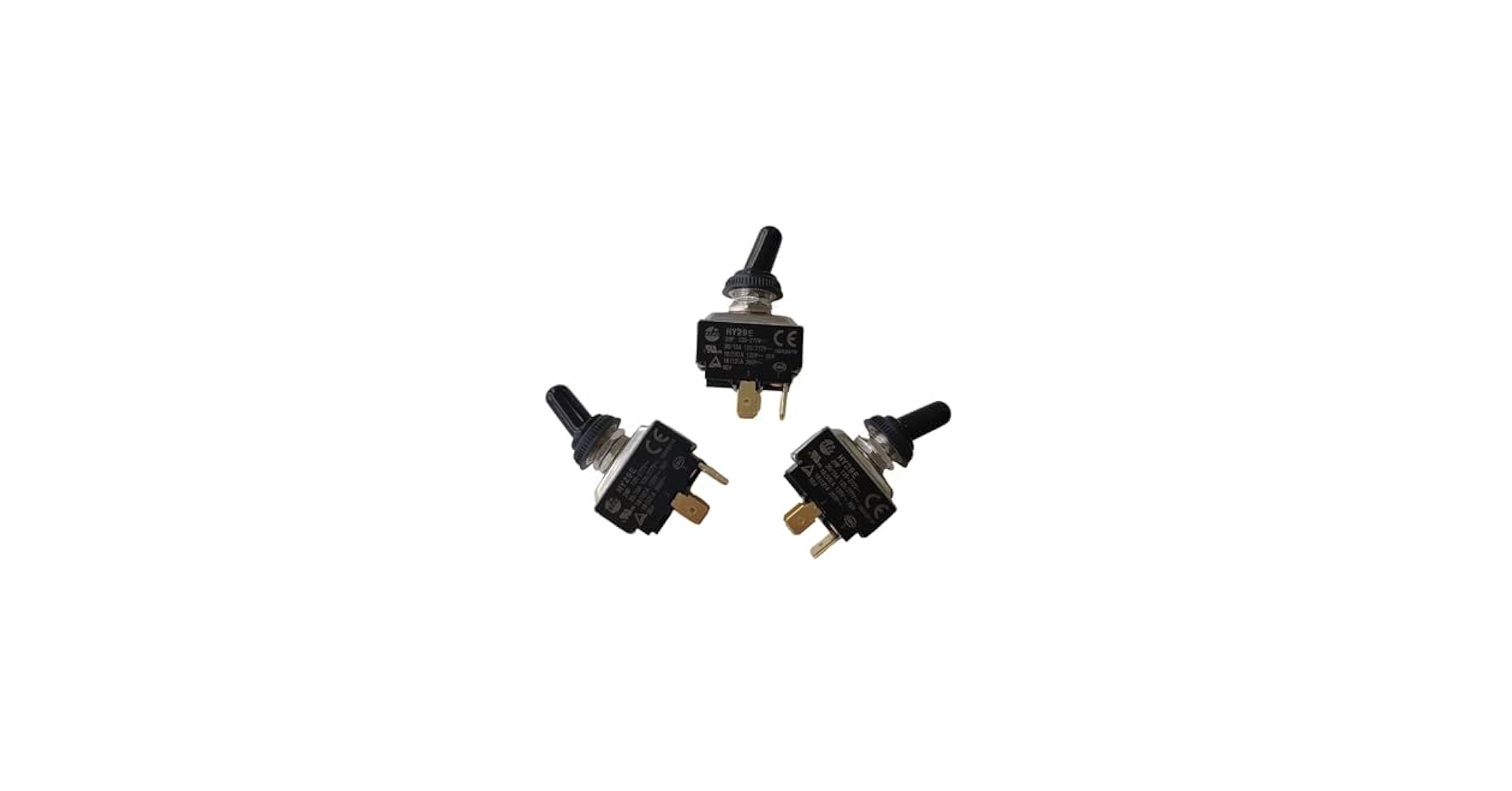 HY29E KEDU Toggle Switch with Silicone Protection Cover ON