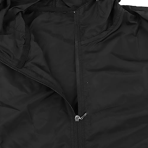 Rompeviento para ciclismo ligero reflectante negro M miniatura 2