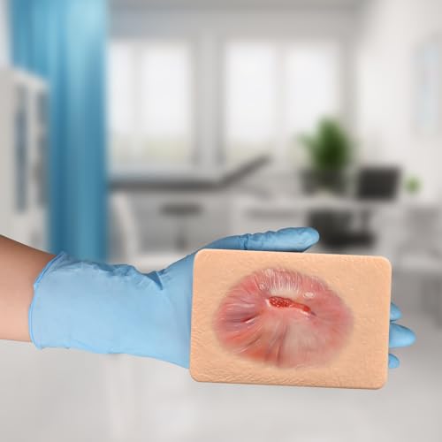 Image of Wound Packing Trainer, Healing Granulation Wound Simulation Models for Medical Education, Wound Care Demonstrations Tool