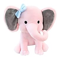 NatureMan Elephant stuffed animals - kawaii plushiesToys for Baby, Boy, Girls Plush Toys Gifts - Great for Nursery, Room Decor, 25cm