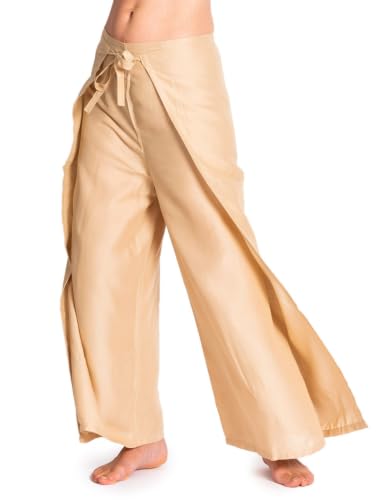 Image of PANASIAM Sunshine Pants Plain, Beige, L