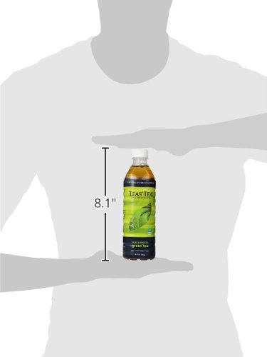 Teas' Tea, Tea Pure Green Organic, 16.9 Fl Oz