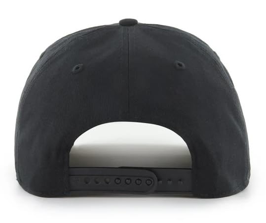 Gorra deportiva negra ajustable bordada clásica miniatura 2