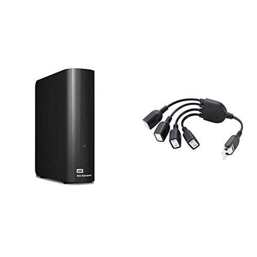 Amazon | 【セット買い】WD HDD 外付けハードディスク 6TB Elements