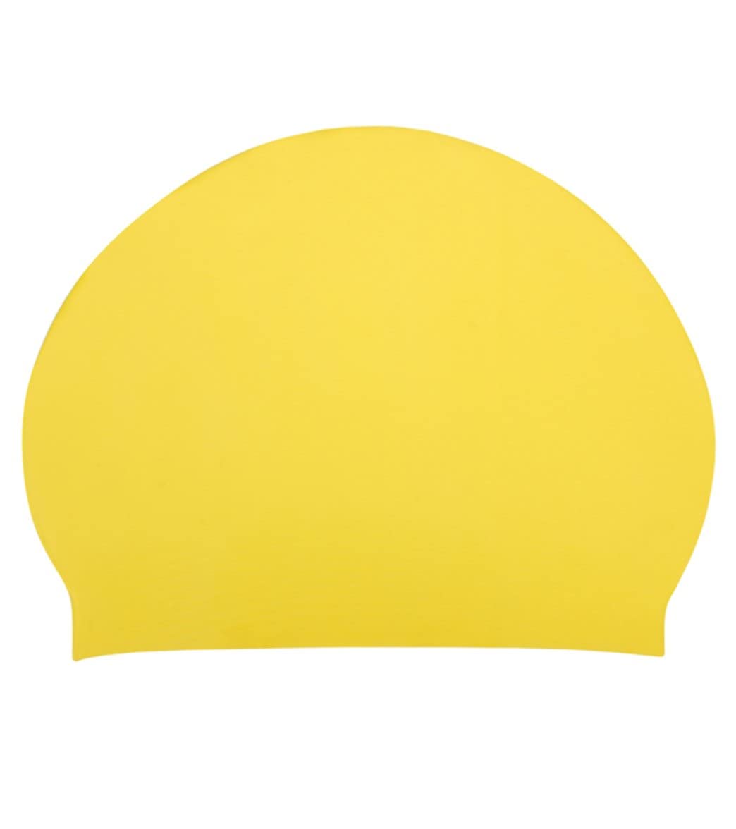 'Sporti Adult Professional Swimming Cap, Latex Unisex Swim Cap, 8'' x 9.75'' inch, Adult Bathing Cap, Swim Hair Protection Cap'