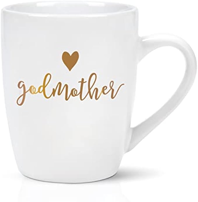 Maustic Godmother Gifts from Godchild, Godmother Mothers Day Christmas Gifts, Godmother Mug, Gifts for Godmother, Godmother Proposal, Will You Be My Godmother Gift, Birthday Gifts for Godmother 12 Oz