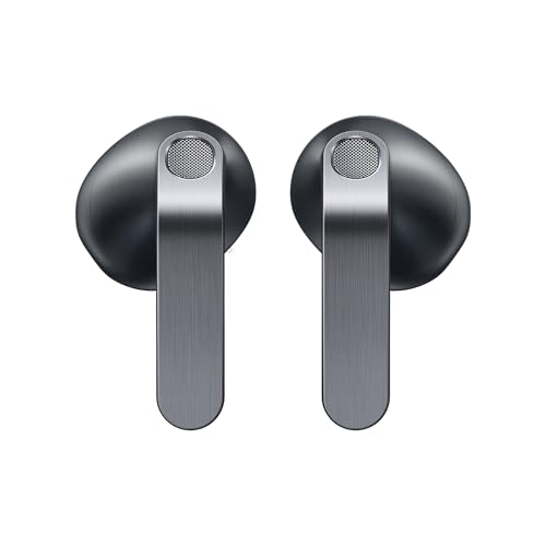 Samsung Galaxy Buds4, Auriculares Bluetooth, Audio 240bit/96 kHz, Cancelación de Ruido Adaptativa, Agente IA de Voz, Garantía del Fabricante 3 Años+1 Año Extra, Negro (Versión Española)