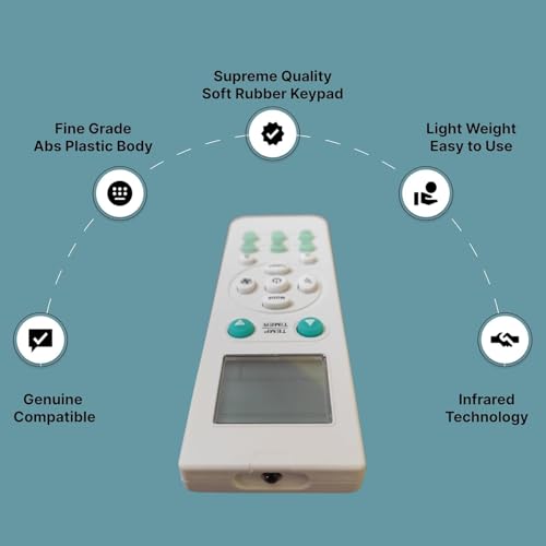 Image of BLACKSHEEP Model No. S-03 AC Remote Compatible for Voltas ACRemote 1, 1.5, 2 Ton Ac Remote Split /Window Ac Remote Control (Please Match Your Old Remote Exact Be Same)