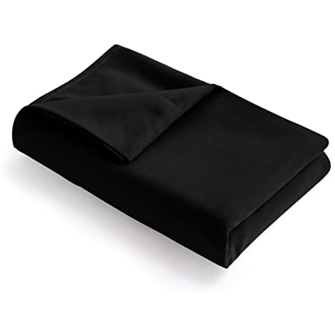 FLXXIE Twin Flat Sheet - Brushed Microfiber Flat Sheet Only - Soft and Fade, Wrinkle-Free, Stain Resistance Flat Bed Sheet - Hotel Quality Top Sheet - (Twin, Black) Cover
