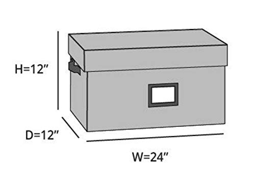 image for Covermates Keepsakes - 96PC Adjustable Ornament Storage Box - Holds 4 