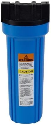 IPW Industries Inc-Watts-FH4200BL38 Flowmatic Blue Filter Housing Std 10 in With 3/8 in Ports