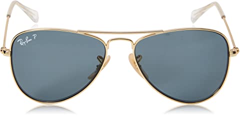 Image of Ray-Ban Junior Kids' Rj9506s Metal Aviator Sunglasses