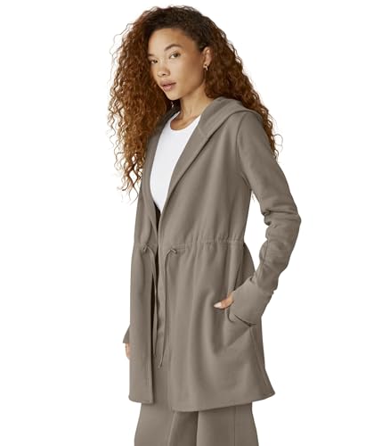 Beyond Yoga On The Go Jacket for Women - Cotton-polyester Blend Construction - Adjustable Drawstring Tie Waist