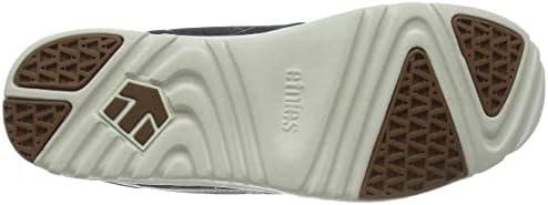 Etnies Men's Sneaker Skate Shoe, Black Gold White, 8 | Image 3