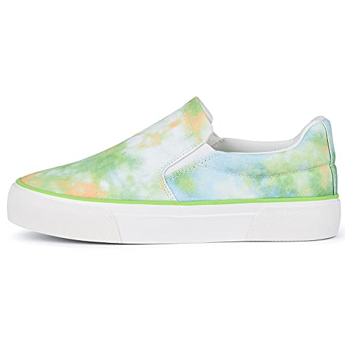 Image of JENN ARDOR Slip On Sneakers Women Comfortable Walking Slip On Shoes Women Memory Foam Womens Fashion Loafers for Women Casual Shoes for Women Flats