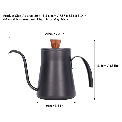 Jeffergarden Pour Pour Pour Over Zwanenhals, eenvoudige filtratie, stevig, duurzaam, voor thuis, hotel, kantoor - Image 7