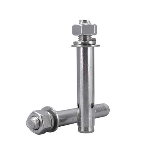 �Z�p�c���{���g M6 M8 M10 4-2PCS �g���{���g 304 �X�e�����X�X�`�[�� �X���[�u�A���J�[�{���g �����K�ǃR���N���[�g�p(100mm,M8 3PCS)