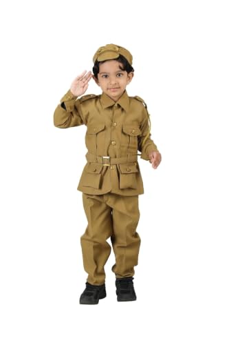 Image of BookMyCostume Police Community Helper Kids Fancy Dress Costume 3-4 Years
