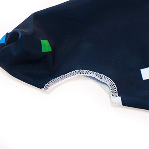 Cubrebotas Ciclismo Azul Verdes XL miniatura 5