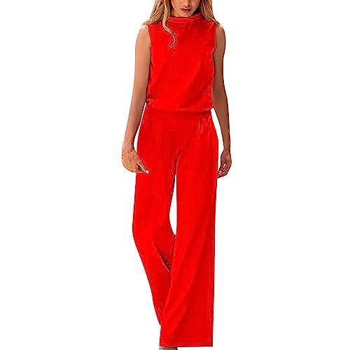 Kavitoz Jumpsuit Damen Sommer Damen Casual Jumpsuits Damen Latzhose Lose...