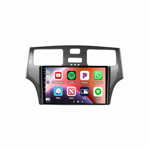 Pantalla de coche para renovar la consola de Lexus ES 330 con mapas y Bluetooth