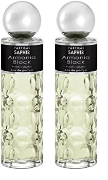 PARFUMS SAPHIR Armonía negro, Eau de Parfum con vaporizador para...