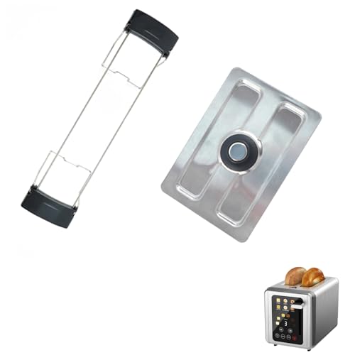 Image of WUNLY 2 Slice Toaster with Touch Screen,KST075 Dust Cover,Extra Wide Slots for Bagel/Thick Bread,6 Shade Settings&6 Bread Types,Digital Countdown,Sound/Standby/Defrost/Reheat Functions,(No Machine)