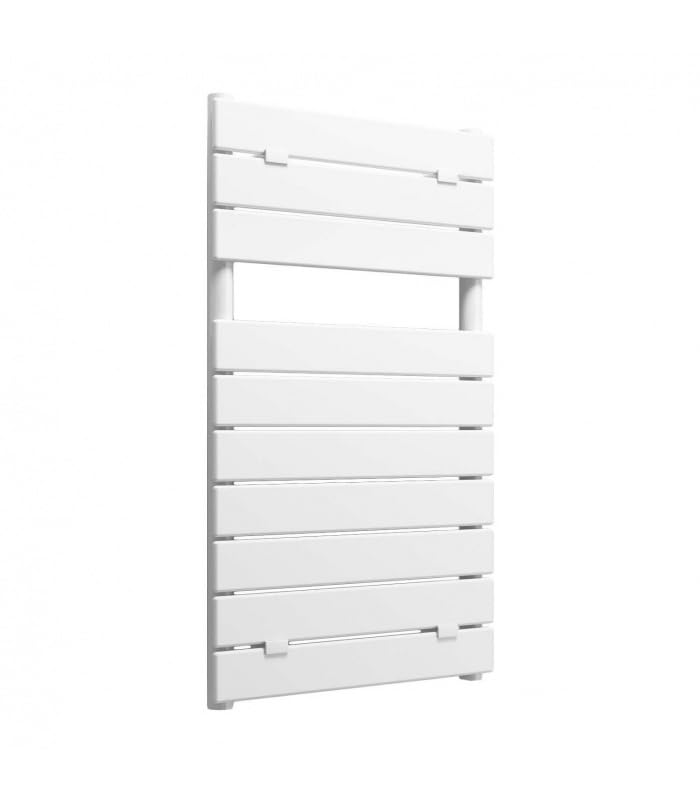 facula - Radiador Toallero de agua de Diseño en acero Blanco 840x500mm (NO Eléctrico)