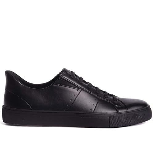 Image of Marc Joseph New York Womens Hands Free Slip On Fashion Classic Casual Comfort Sneakers for Women Black Napa